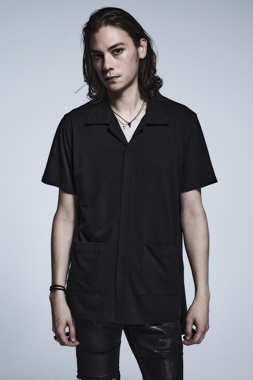 PullOver KAIKIN Shirts(Skull Print) Black