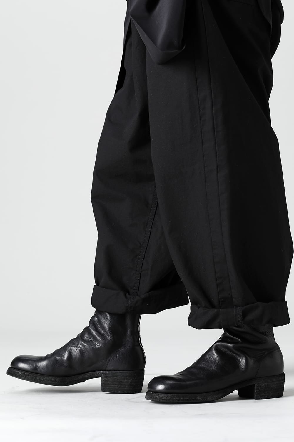 Short Back Zip Boots - Horse Full Grain Leather - 796Z