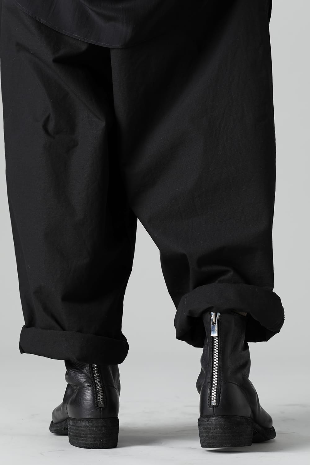 Short Back Zip Boots - Horse Full Grain Leather - 796Z