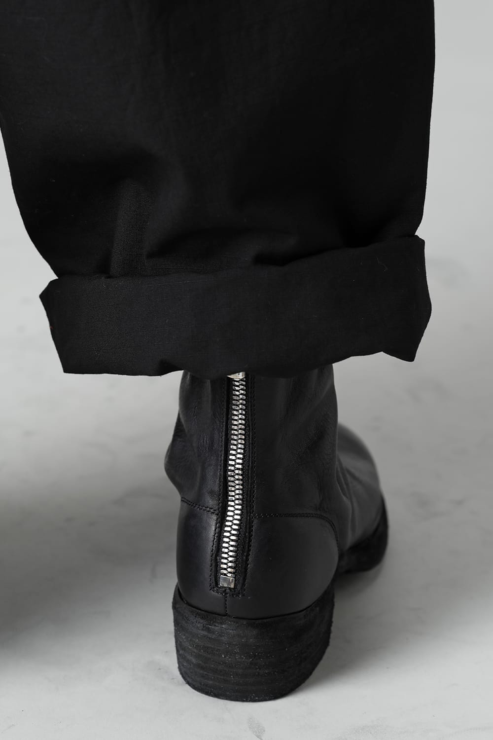 Short Back Zip Boots - Horse Full Grain Leather - 796Z