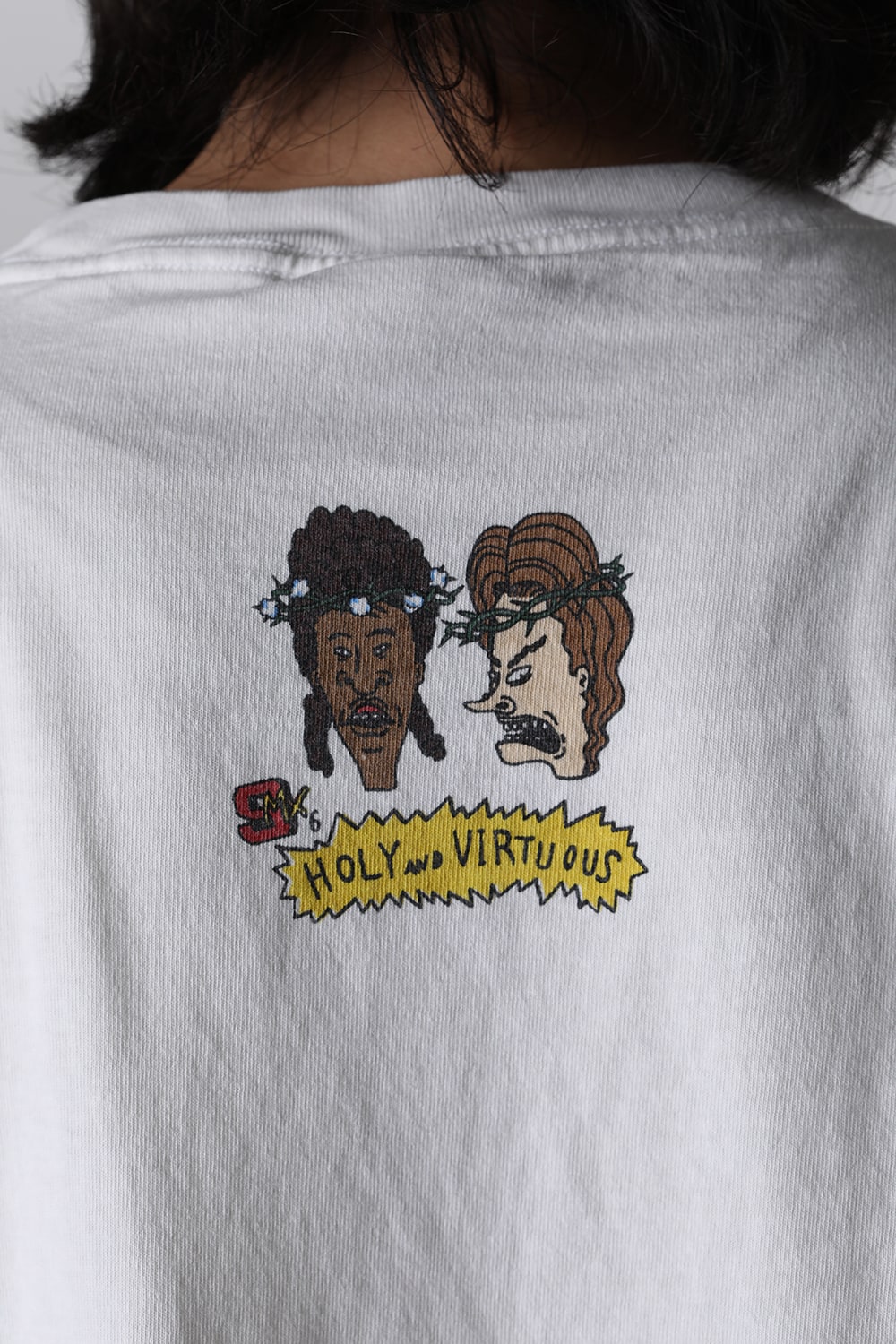 DENIM TEARS × ©SAINT M×××××× HLY&VIRTS Short sleeve T-shirt
