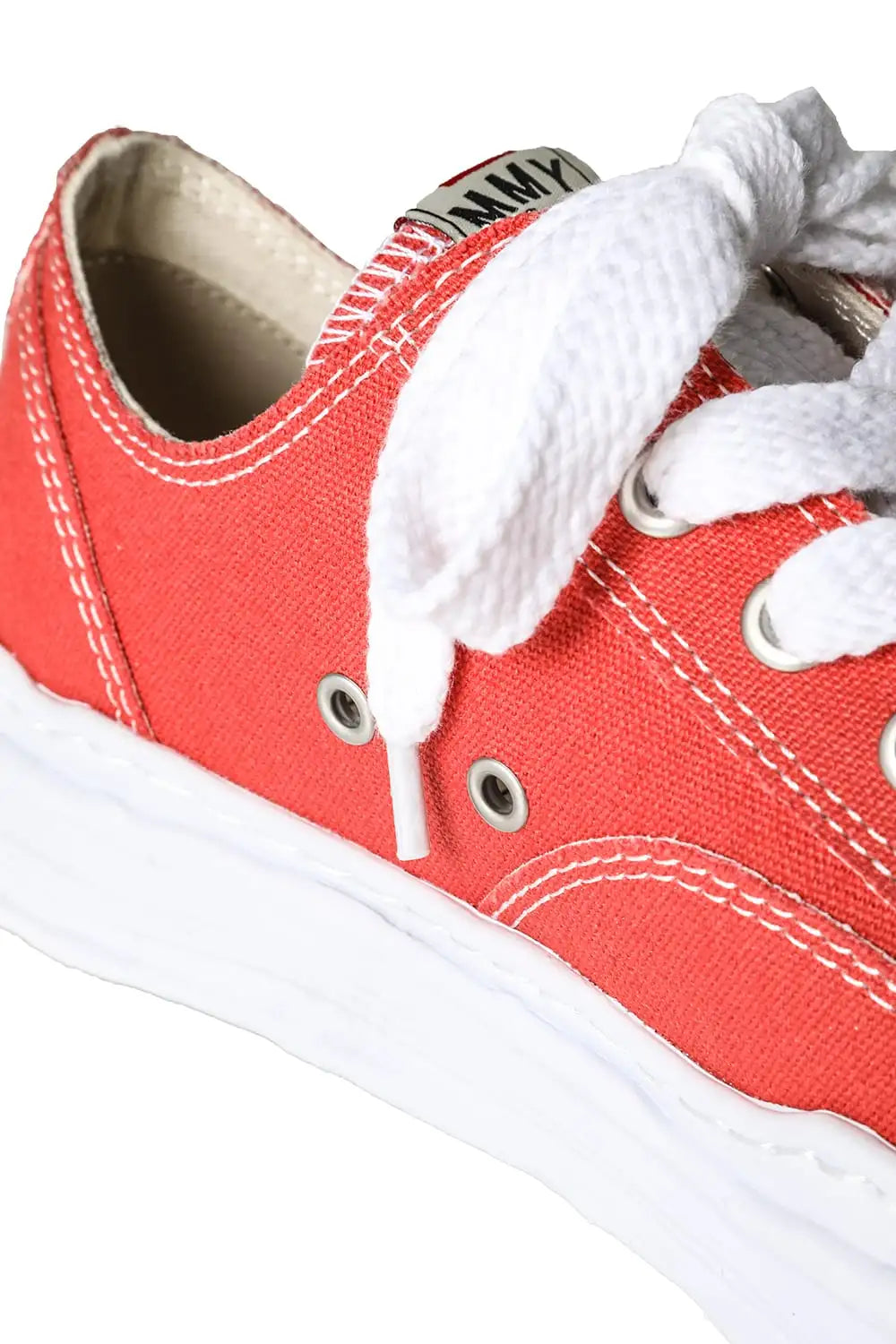 HANK Original sole Toe cap sneaker LOW canvas Orange