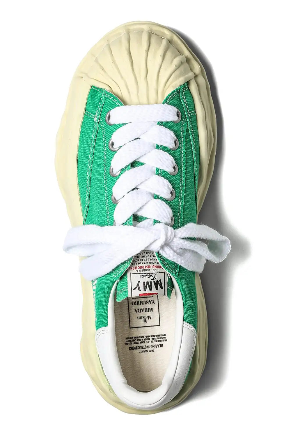 BLAKEY Original sole canvas Low-Cut sneakers Vintage like Sole Green