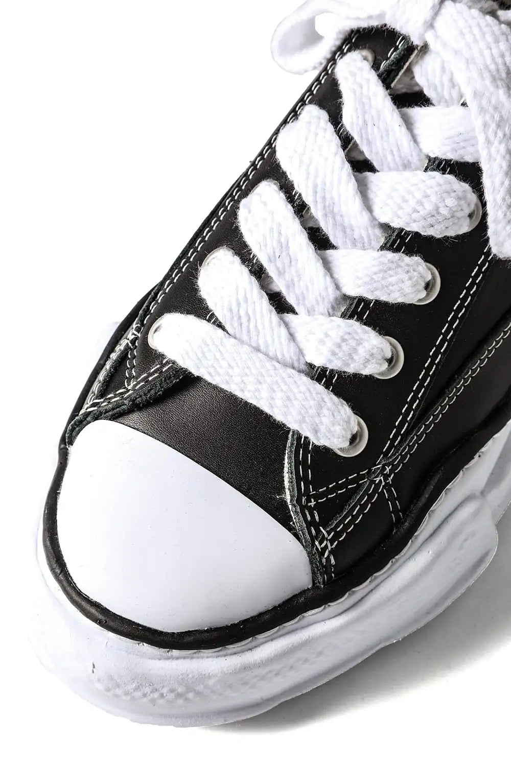 PETERSON Leather Low-Cut sneaker Black