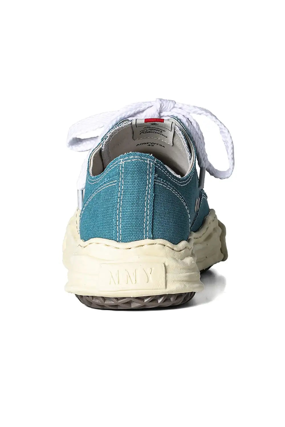 HANK- Original sole sneaker LOW Cut canvas Vintage like Sole Blue