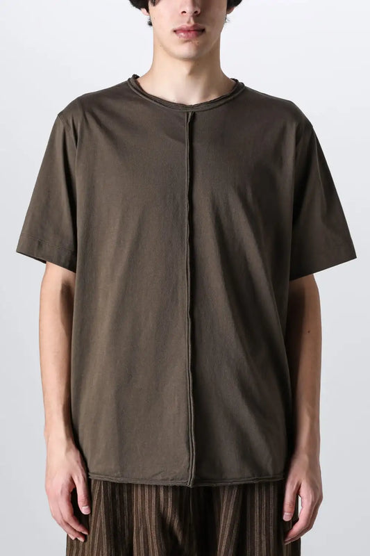 Classic Front Seam T-shirt Coyote Brown