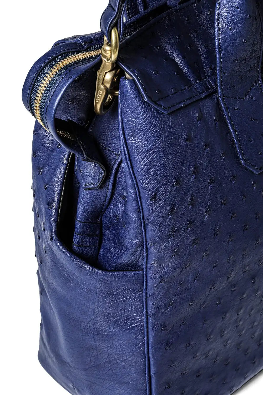 key hole BOSTON Ostrch Blue