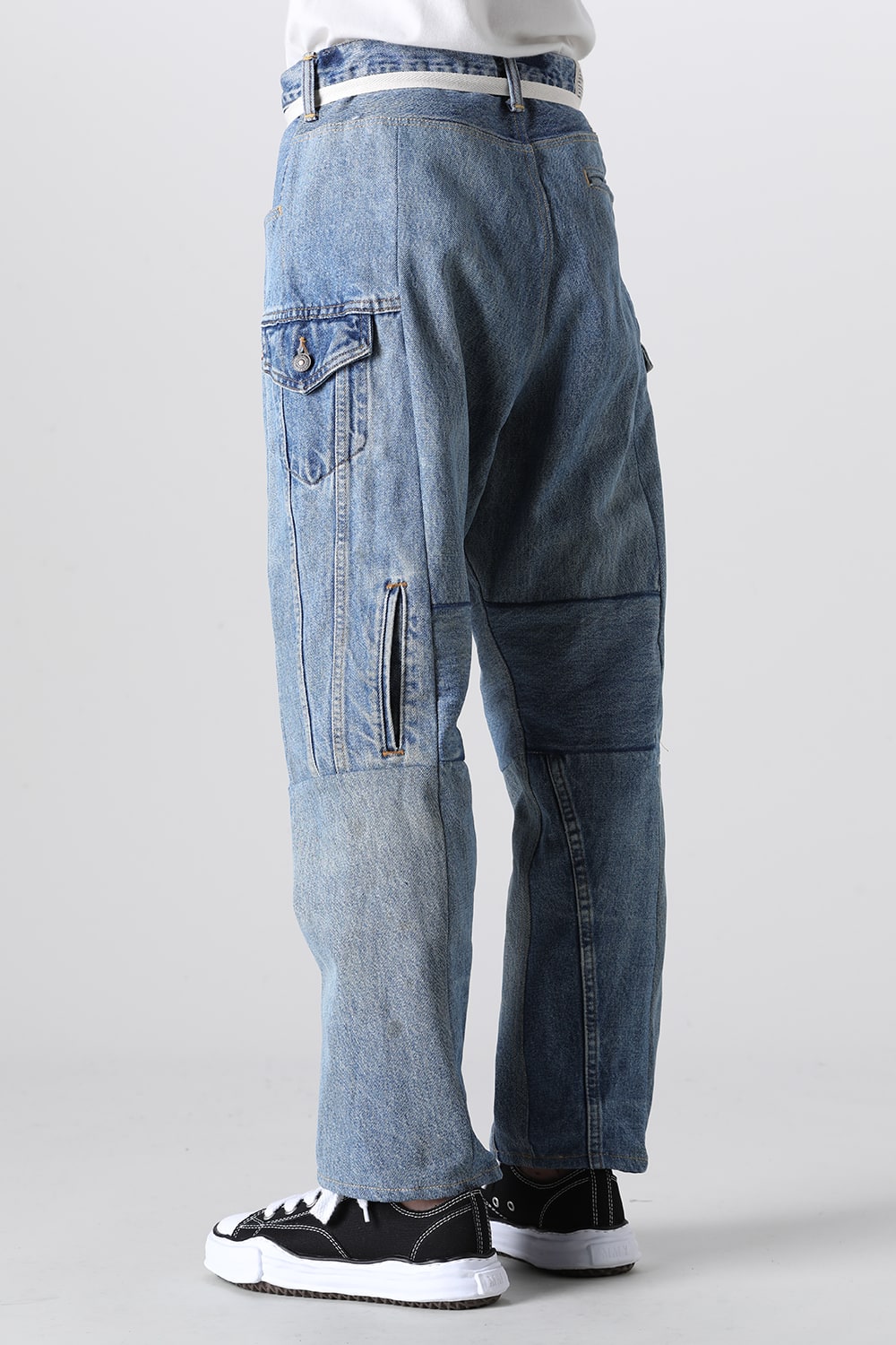 Denim Cargo Pants - M1