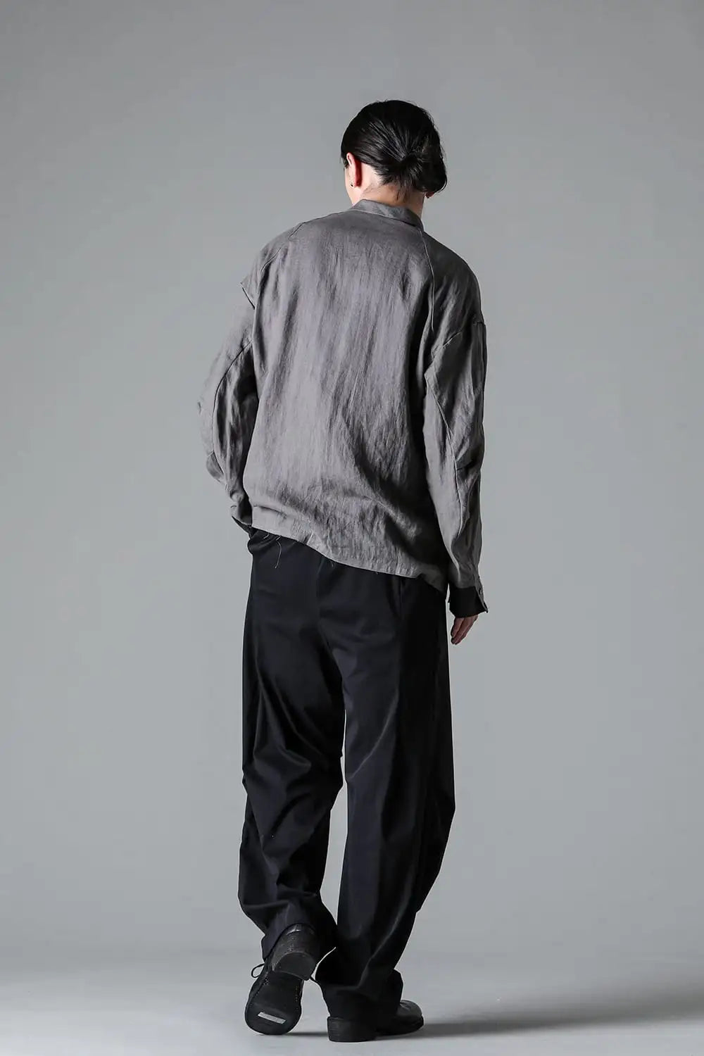 シャツ ルーズフィット ヘンプ Slate Gray