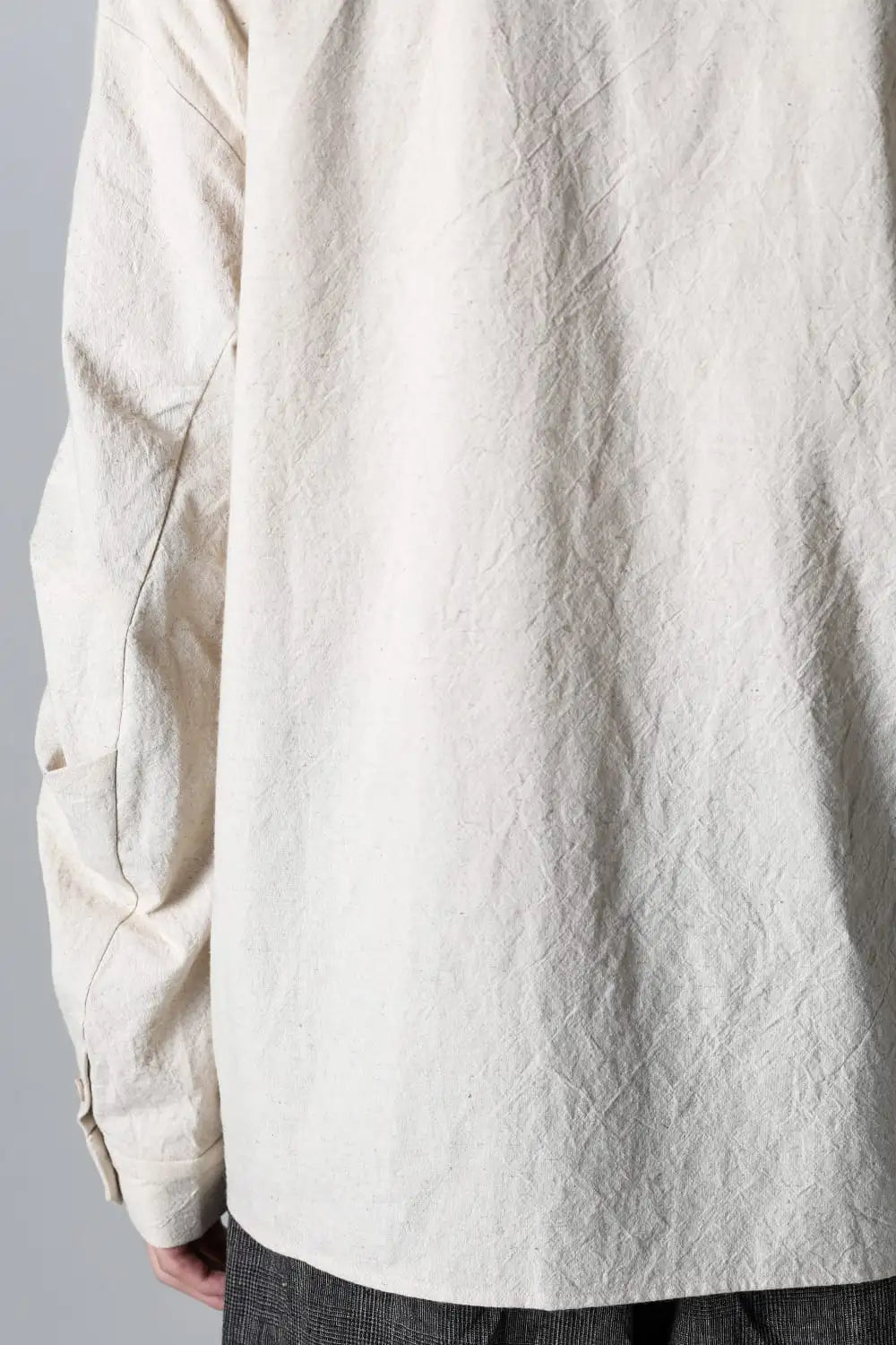 シャツ ルーズフィット コットンヘンプ