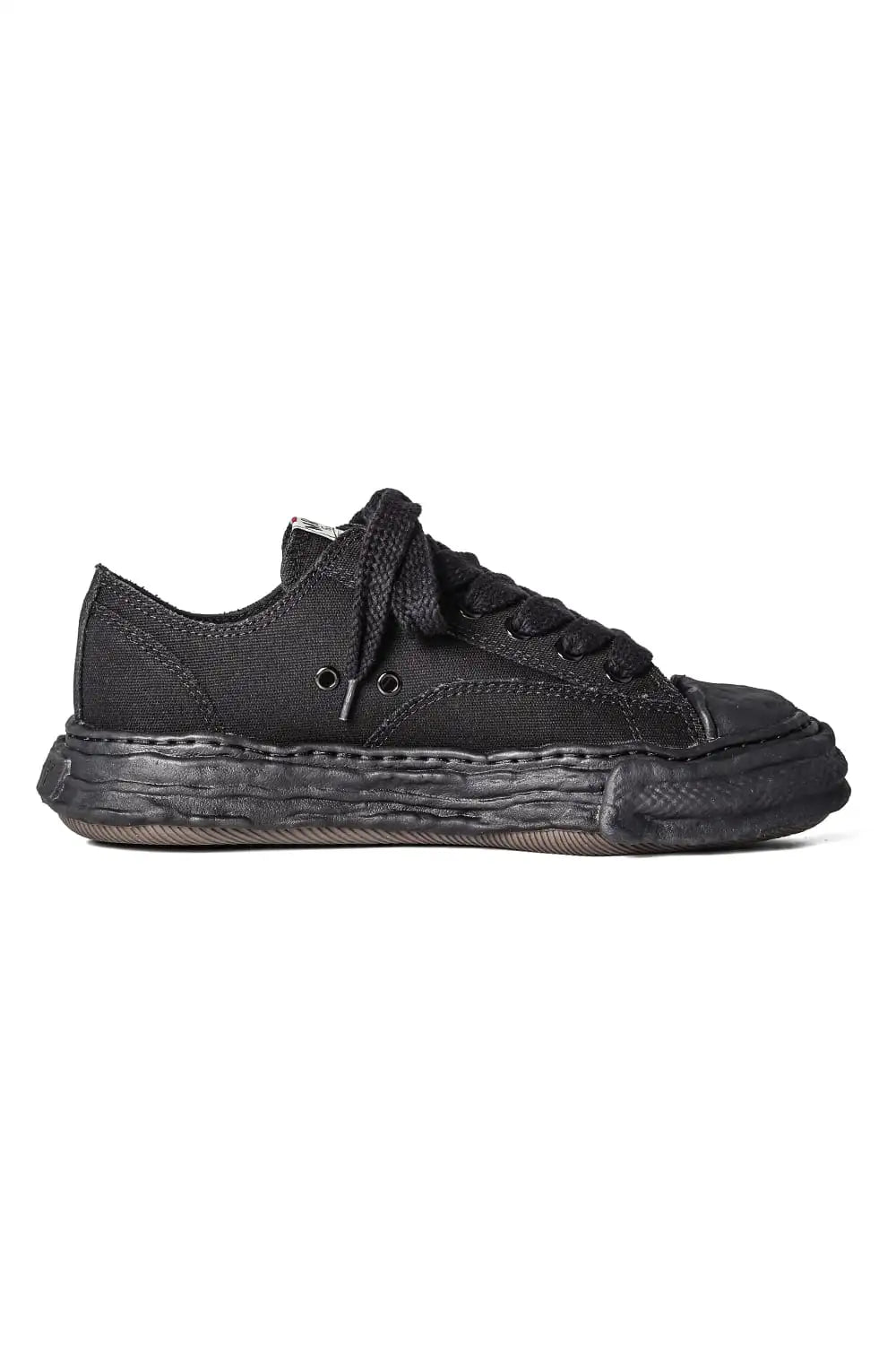 PETERSON 23 Canvas Low Cut Sneakers Black/Black
