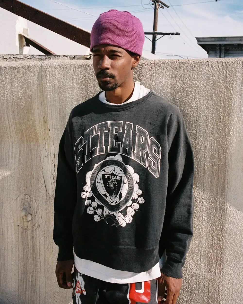DENIM TEARS × SAINT Mxxxxxx ST.TEARS Sweat shirt