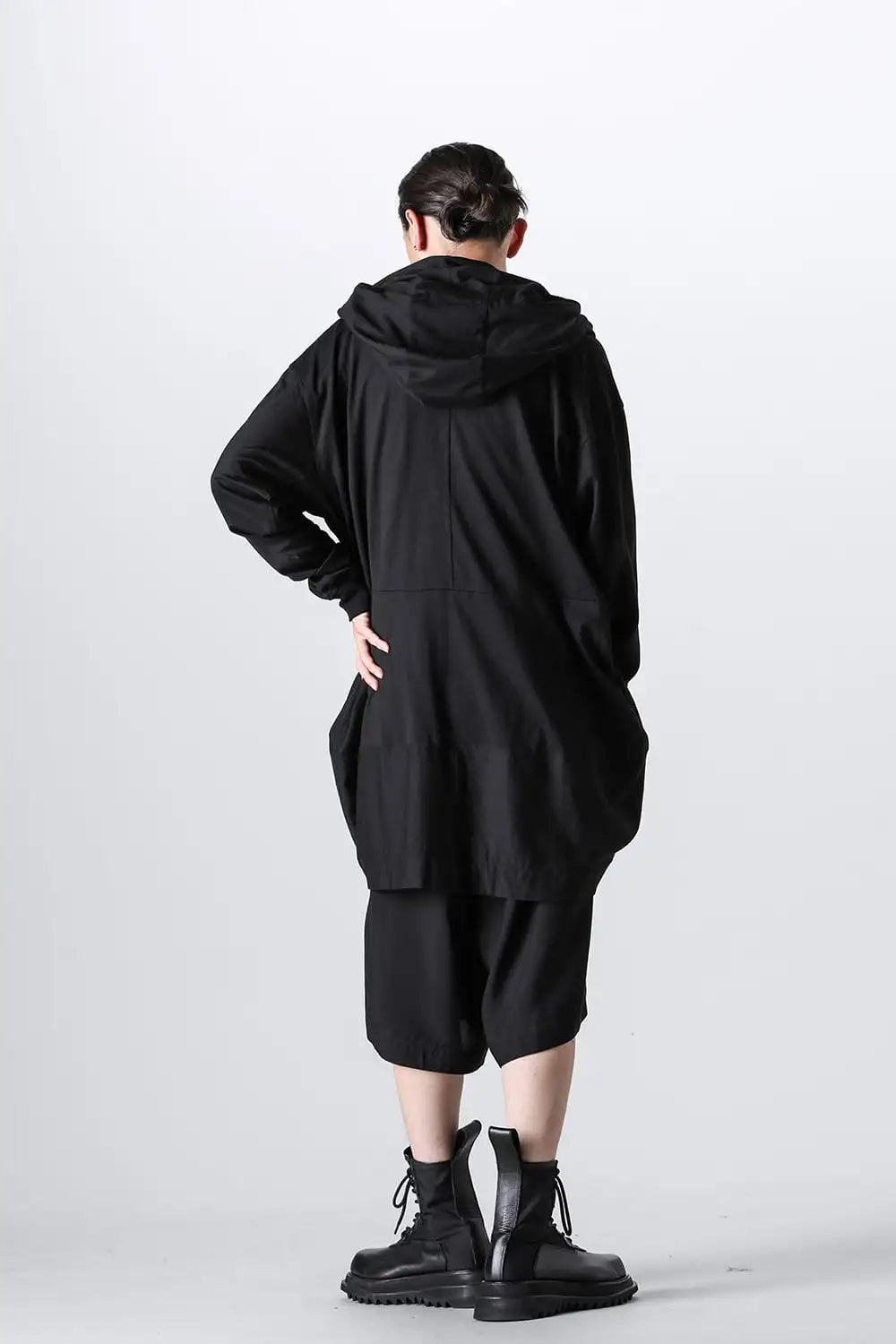 Cotton / Modal Jersey Long Cardigan