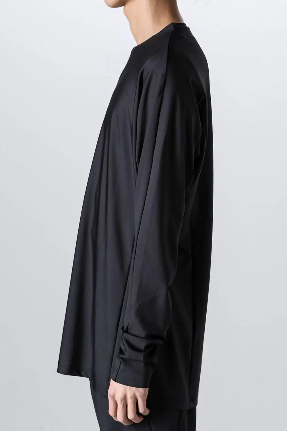 ロングスリーブ ハイブリット ヤーン ジャージー