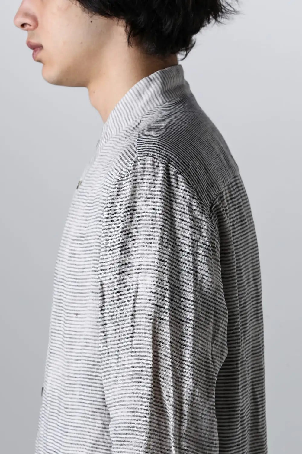 Band Neck Outer Shirt