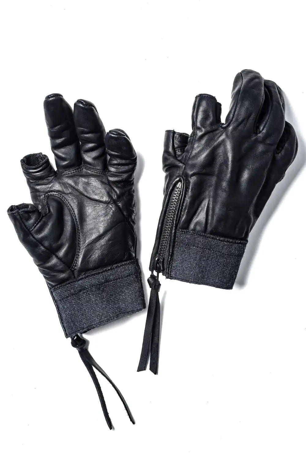 The Viridi-anne x D.HYGEN Collaboration Horse Leather Layered Gloves