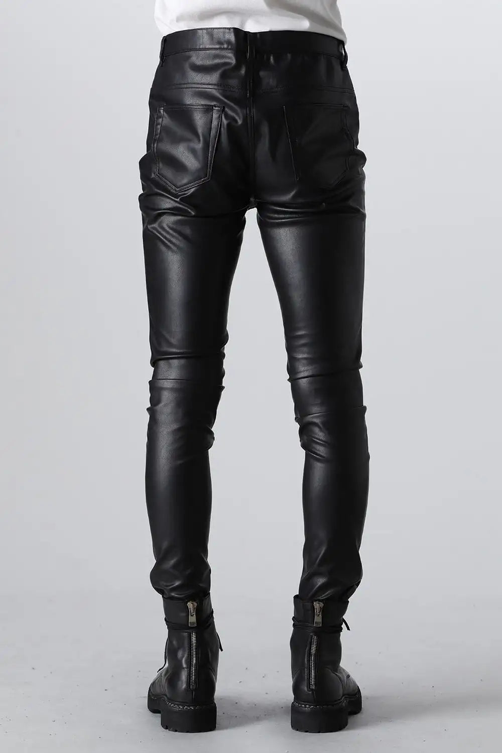 Washable Vegan Leather Leggings Pants