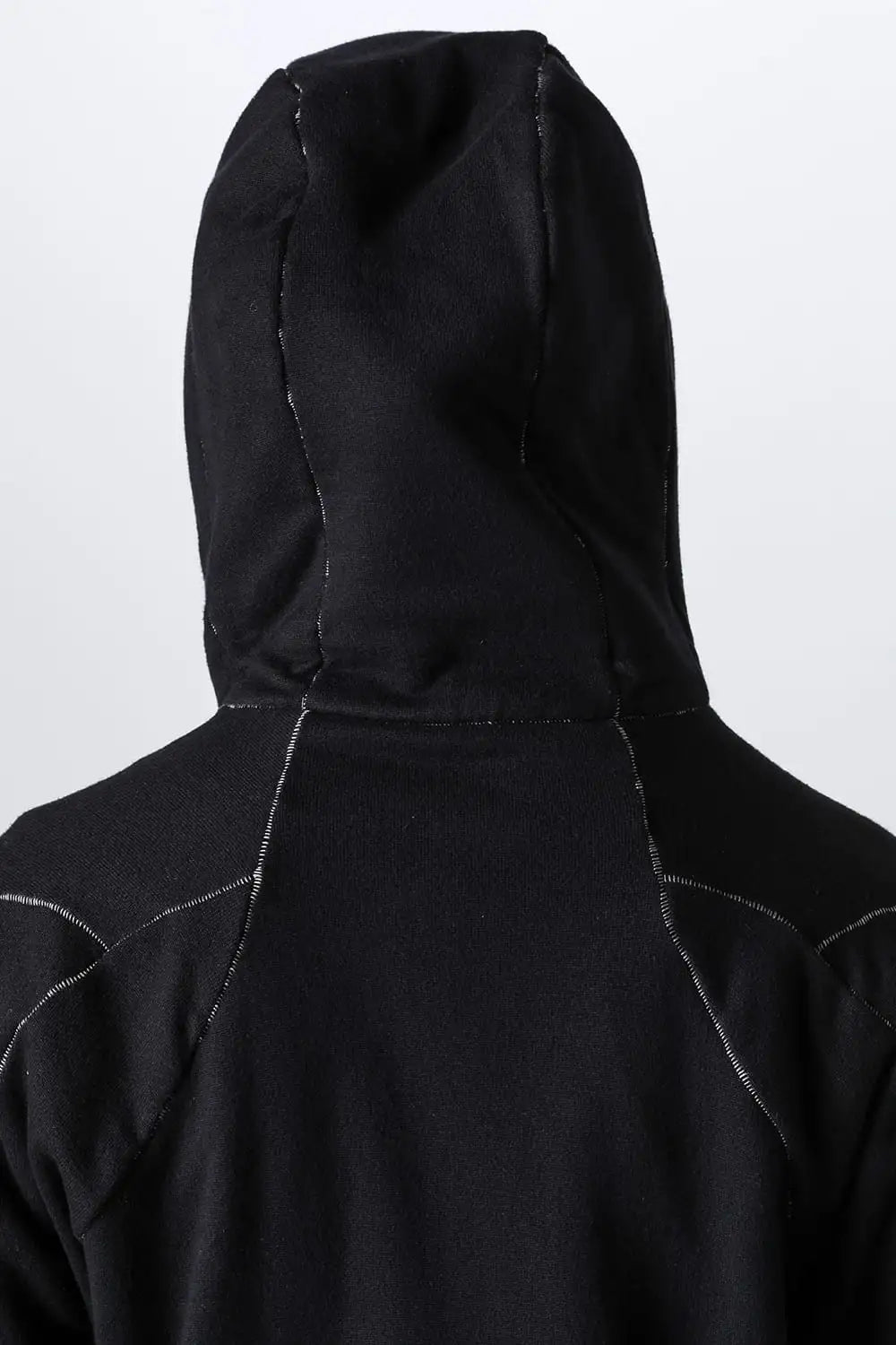 Untwisted Fleece-Lined Hooded Jacket