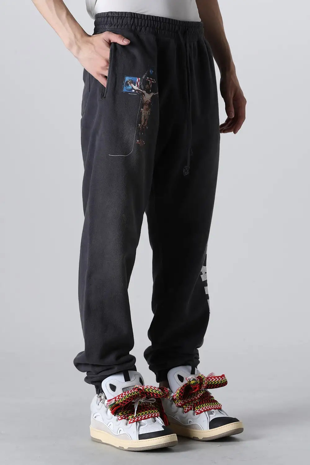 KOSUKE KAWAMURA × SAINT Mxxxxxx COMPLICATED Sweat Pants