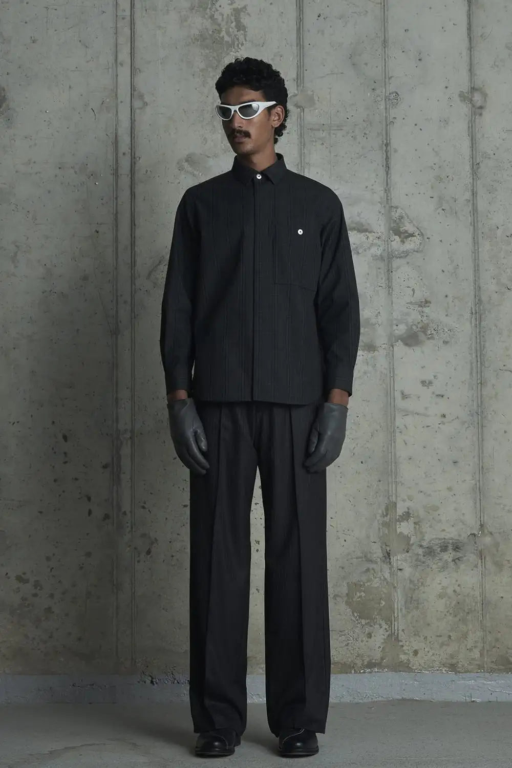 シャツブルゾン テクノタータンチェック