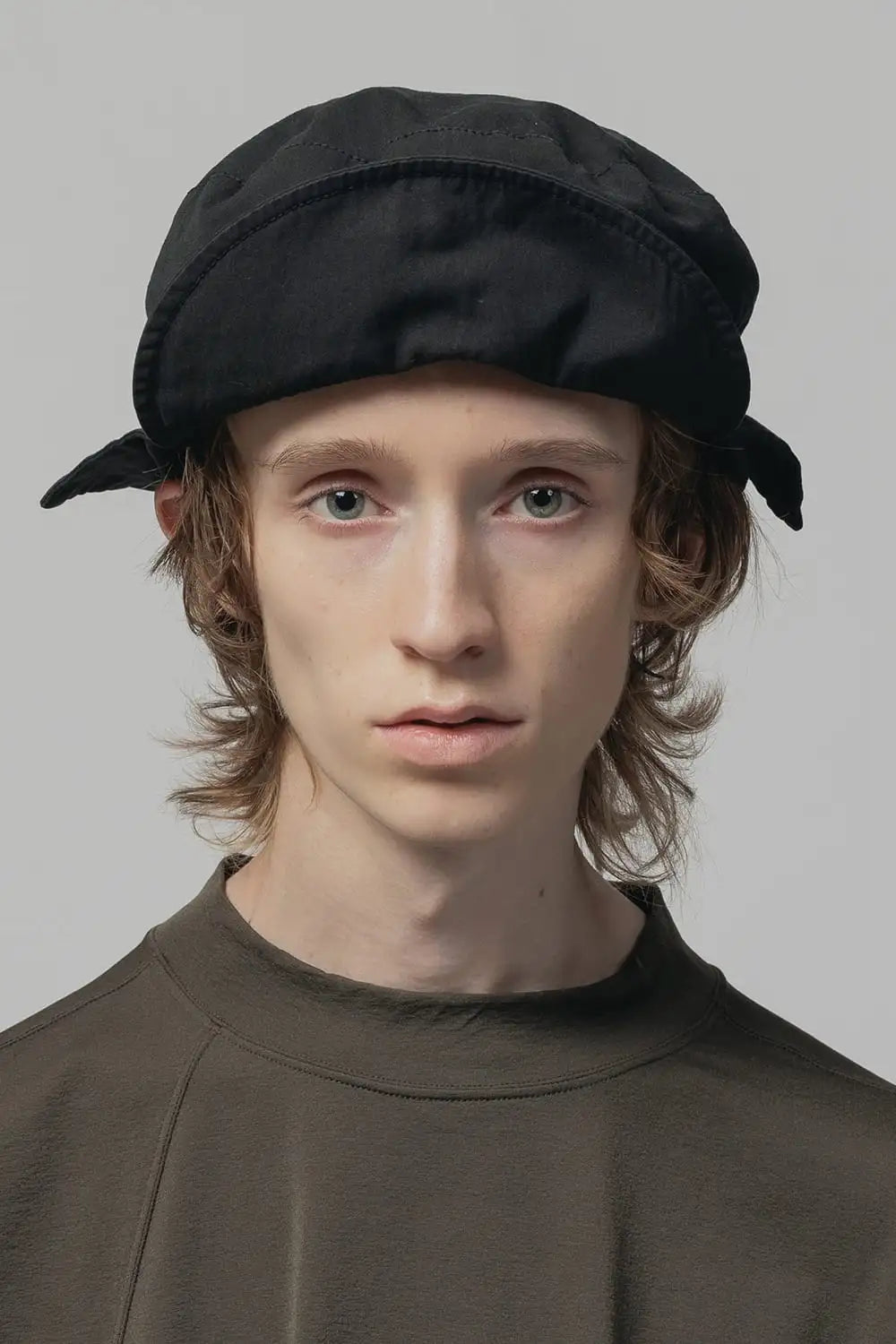 Dry Cotton Overdye Cap  Black