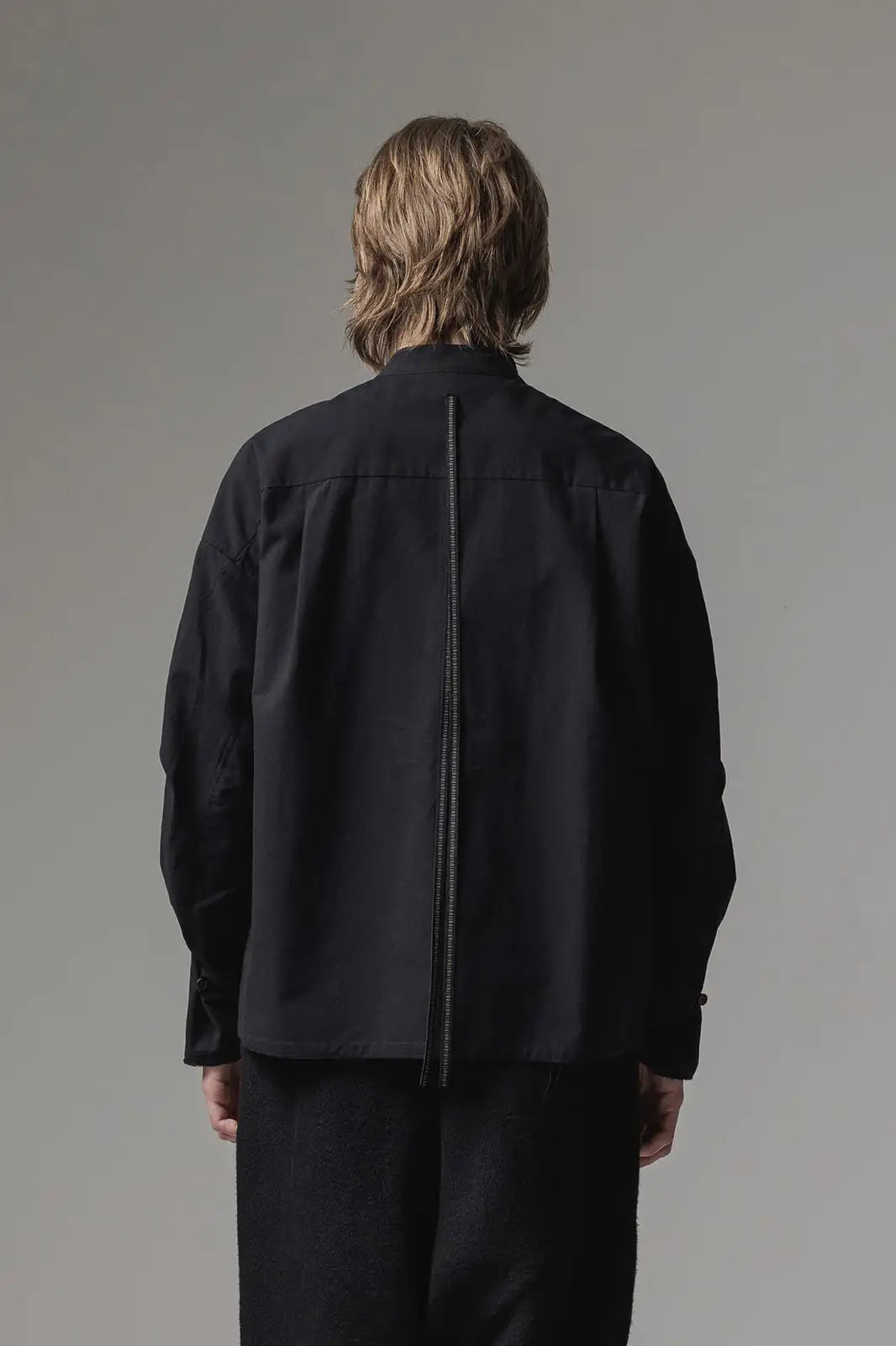 シャツ ノイル シルク コットン グログラン