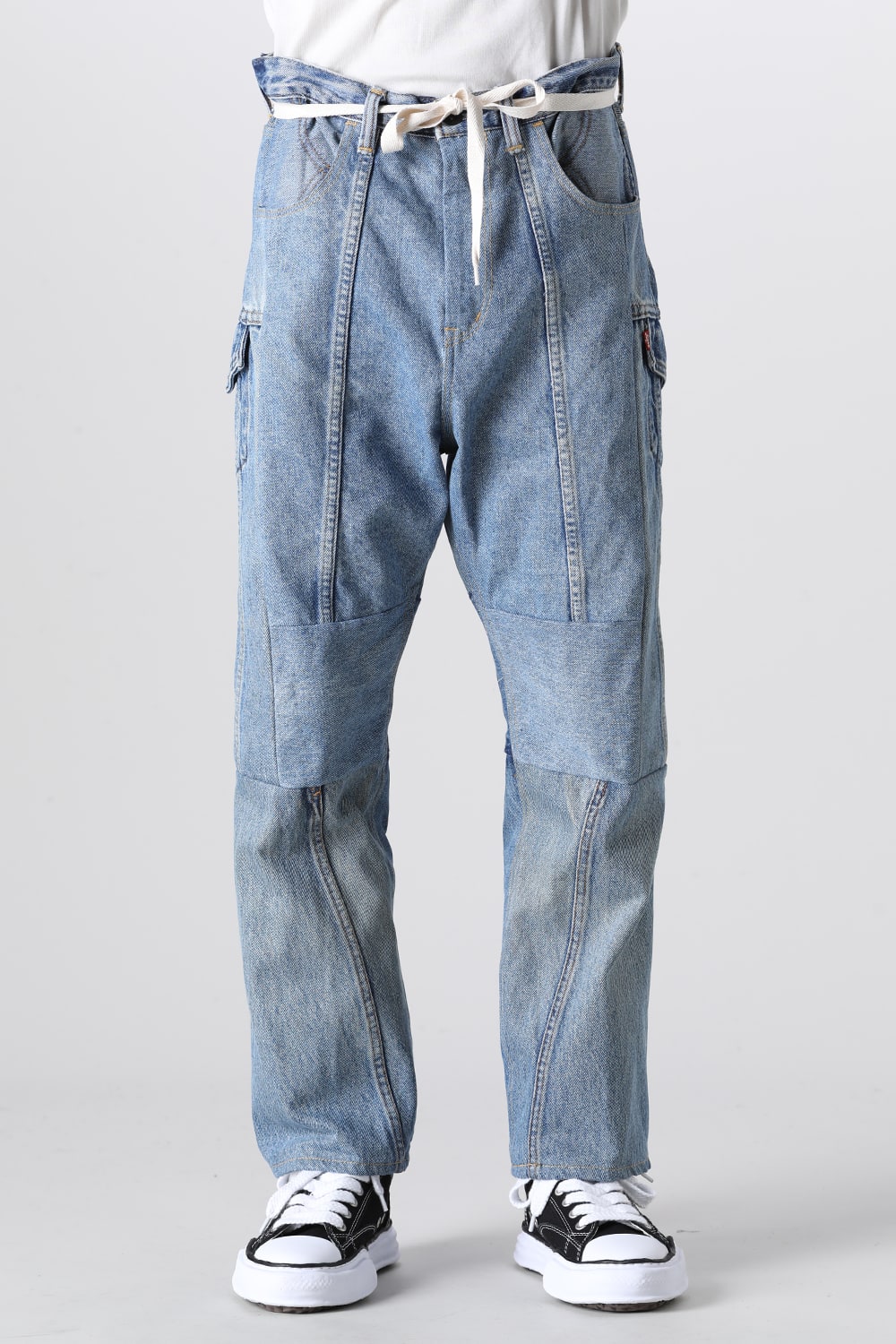 Denim Cargo Pants - M1