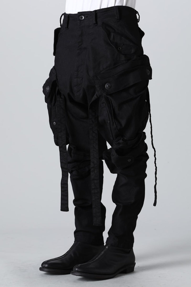 The R Limited 10.5oz Stretch Denim Gas Mask Cargo Pants