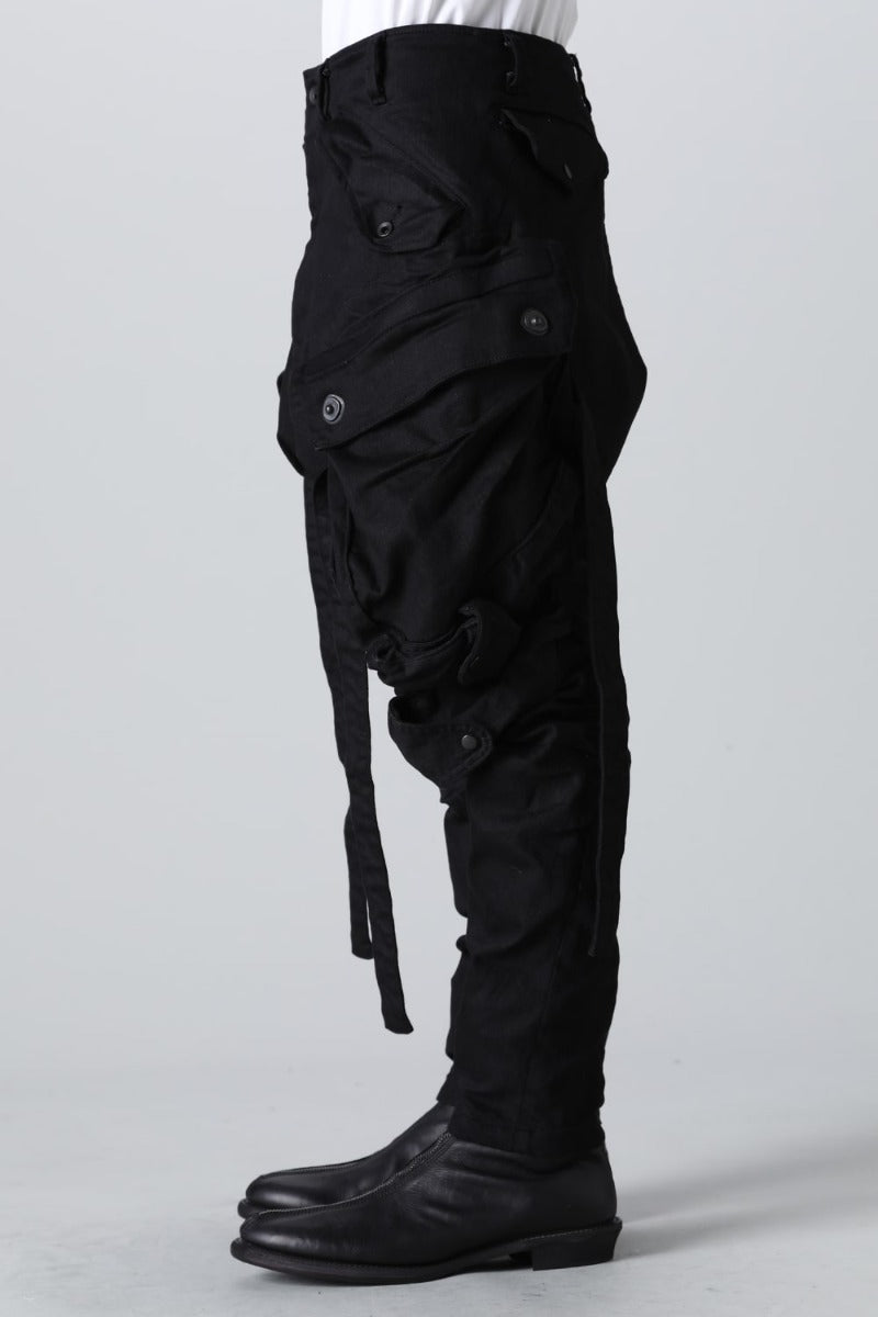 The R Limited 10.5oz Stretch Denim Gas Mask Cargo Pants