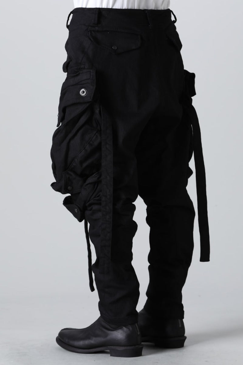 The R Limited 10.5oz Stretch Denim Gas Mask Cargo Pants