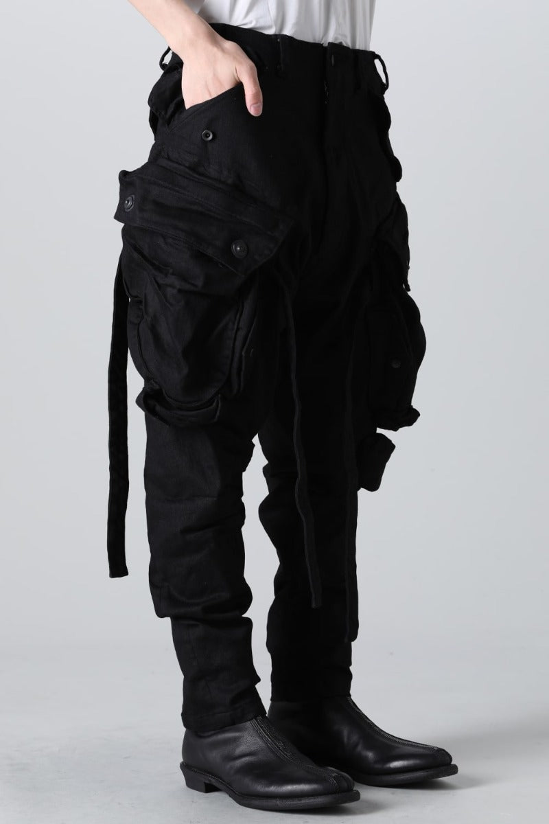 The R Limited 10.5oz Stretch Denim Gas Mask Cargo Pants