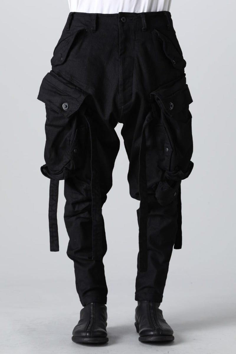 The R Limited 10.5oz Stretch Denim Gas Mask Cargo Pants