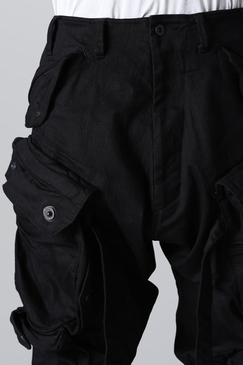 The R Limited 10.5oz Stretch Denim Gas Mask Cargo Pants