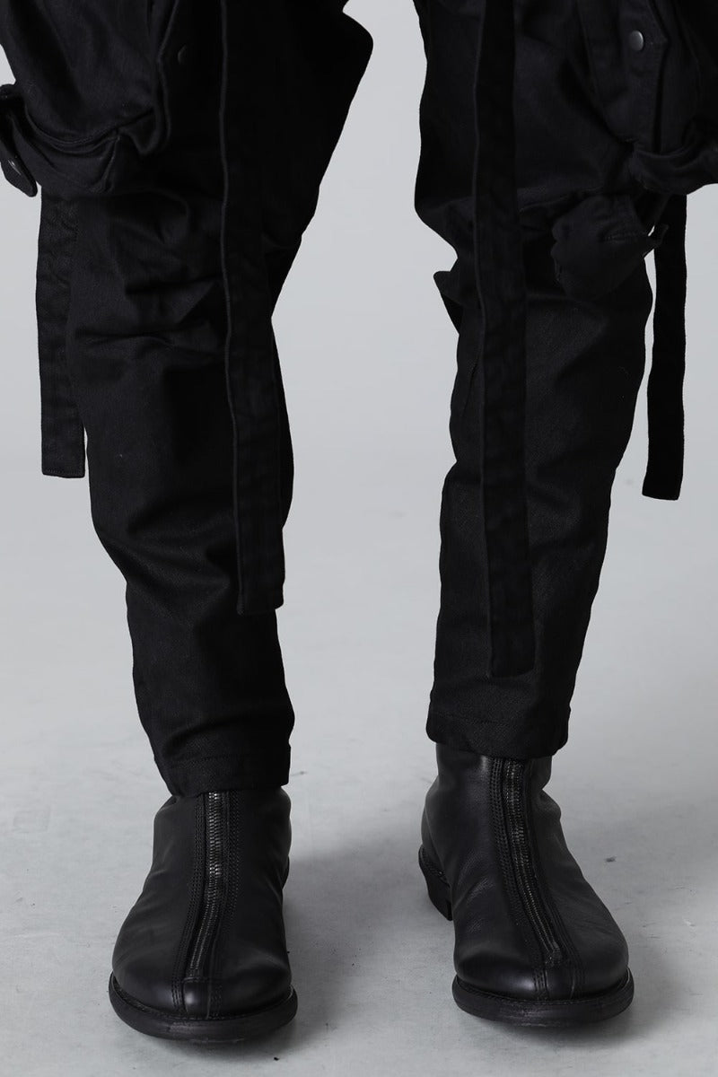 The R Limited 10.5oz Stretch Denim Gas Mask Cargo Pants