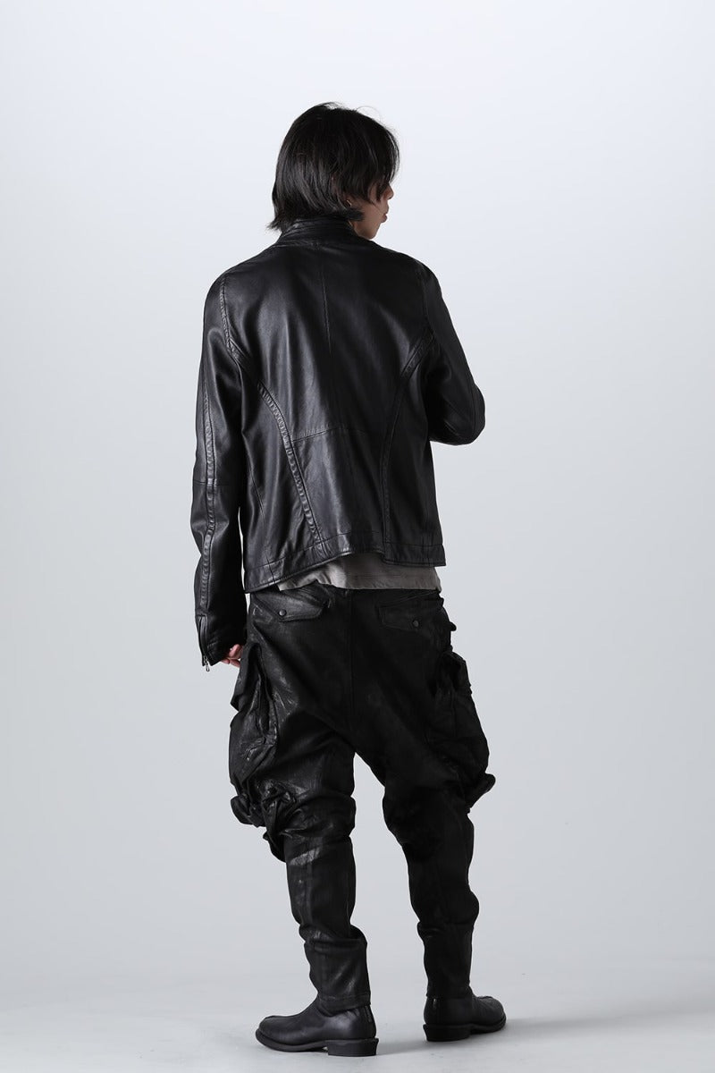 The R Limited 10.5oz Stretch Denim Gas Mask Coating Cargo Pants