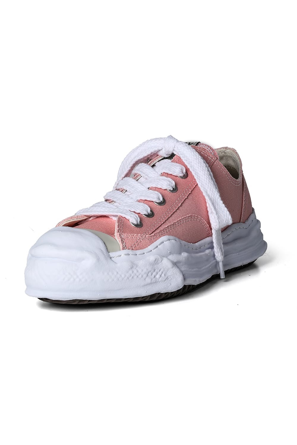 HANK Original sole Toe cap sneaker LOW canvas Pink