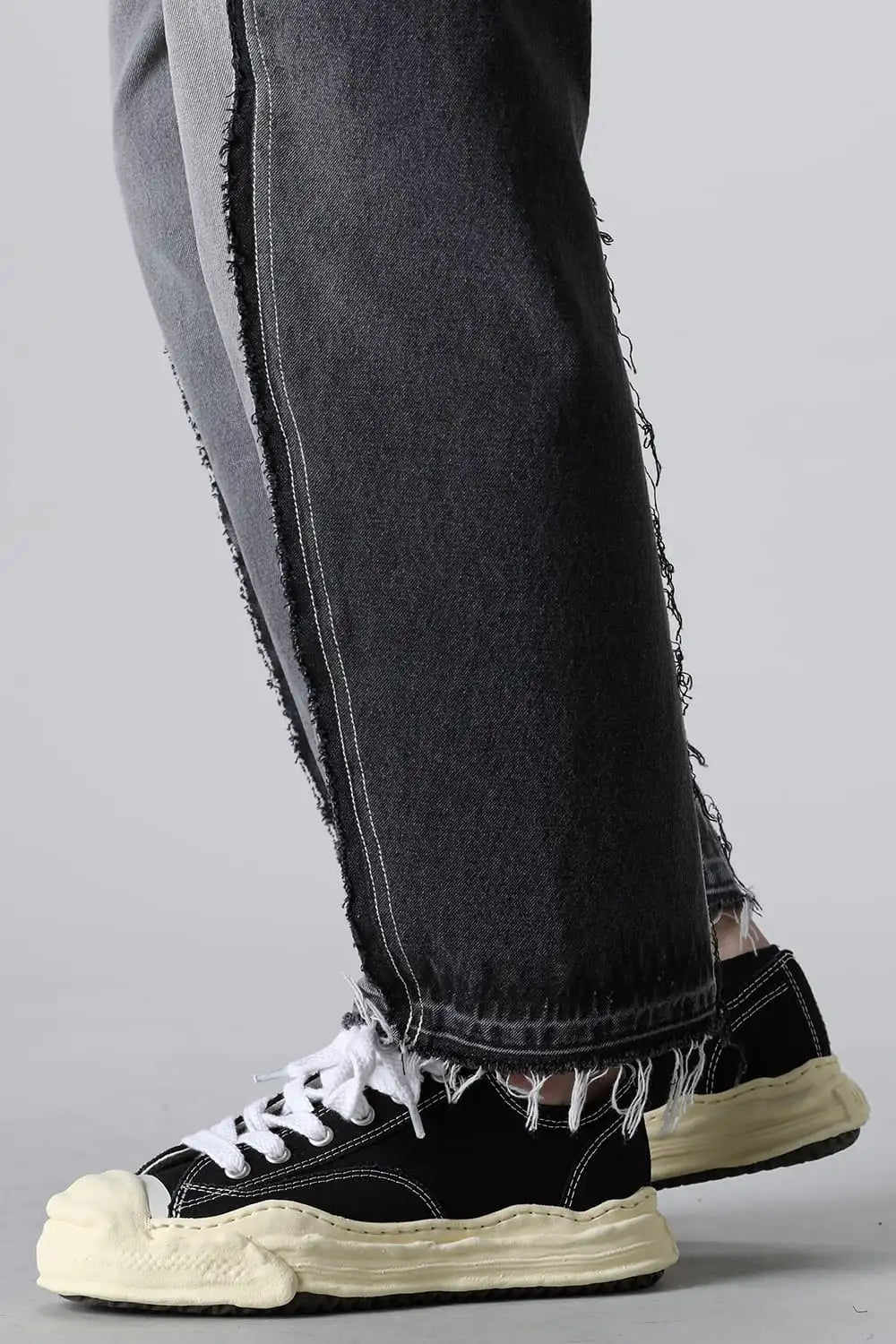 HANK Low Cut canvas Vintage like Sole Black