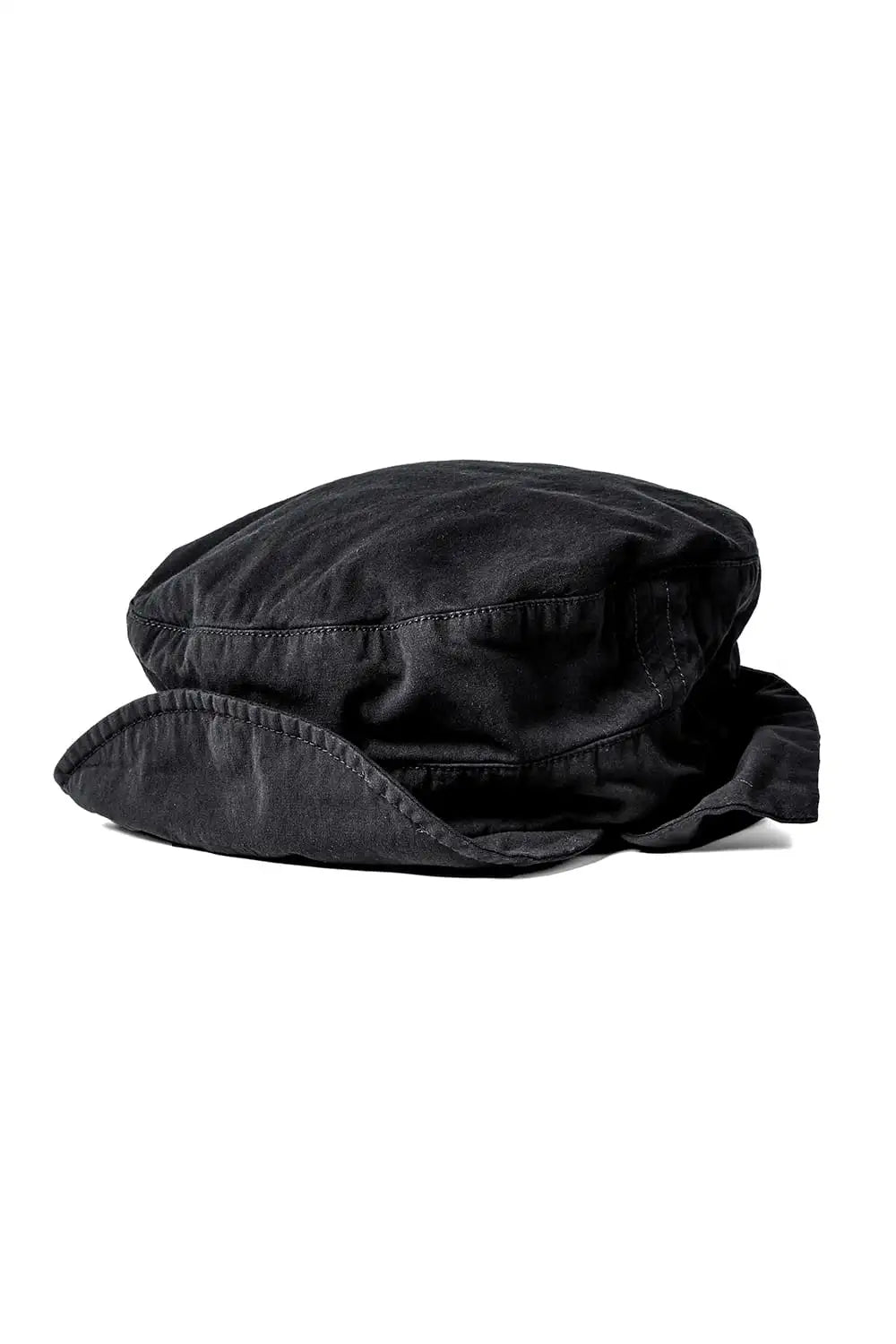 Dry Cotton Overdye Cap  Black