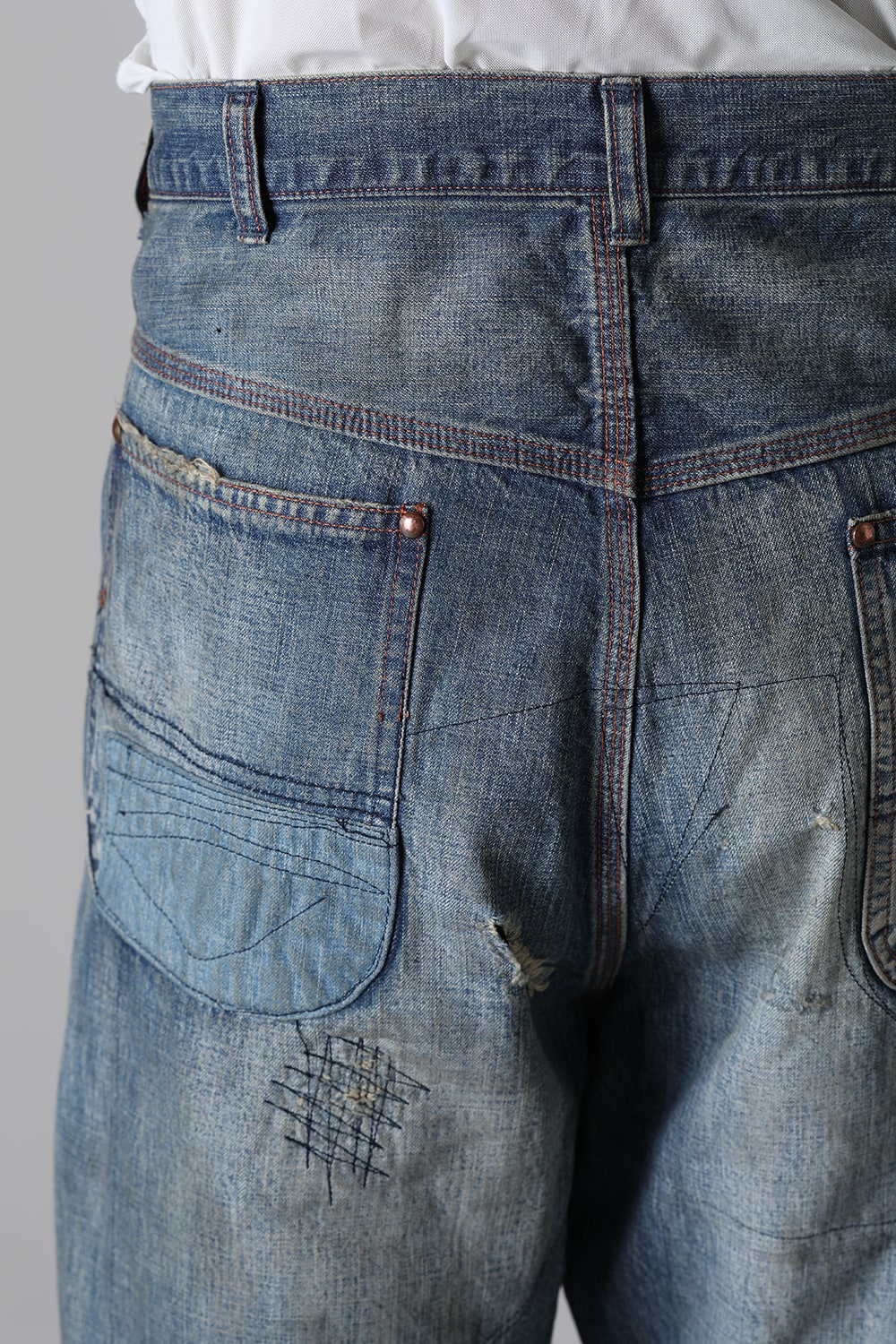 デニム ペインターパンツ