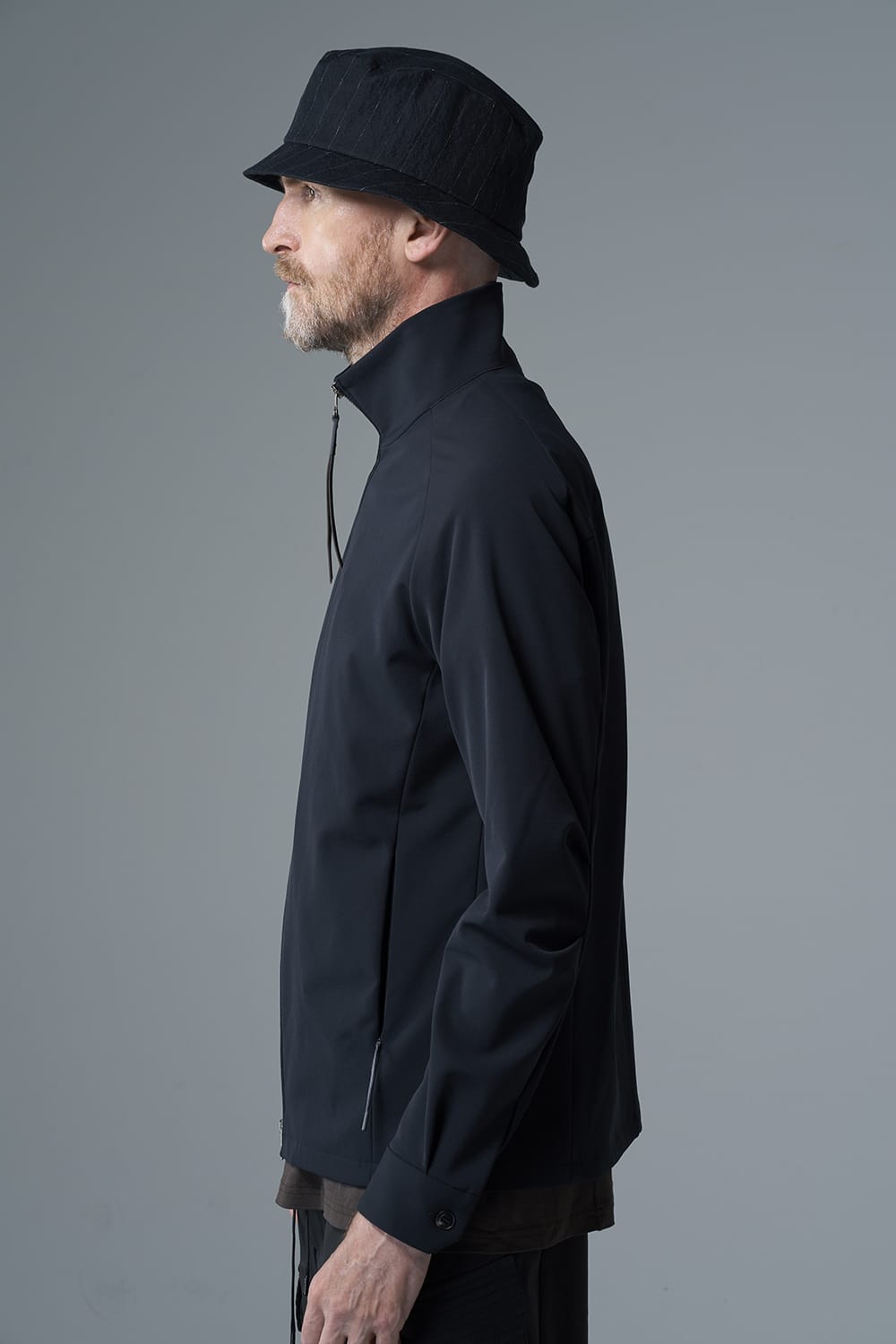 Drizzler jacket merino wool jersey bonding