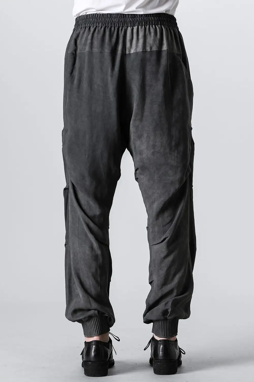 Jogger pants High twist viscose