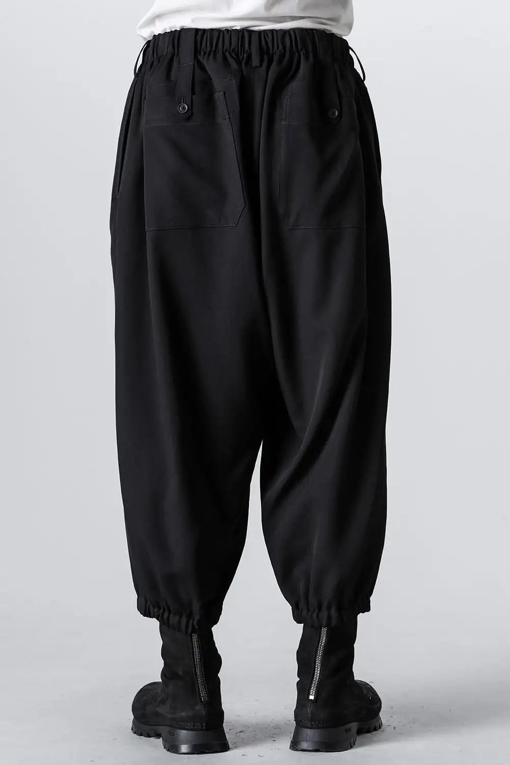 Gathered 9 part length Pants