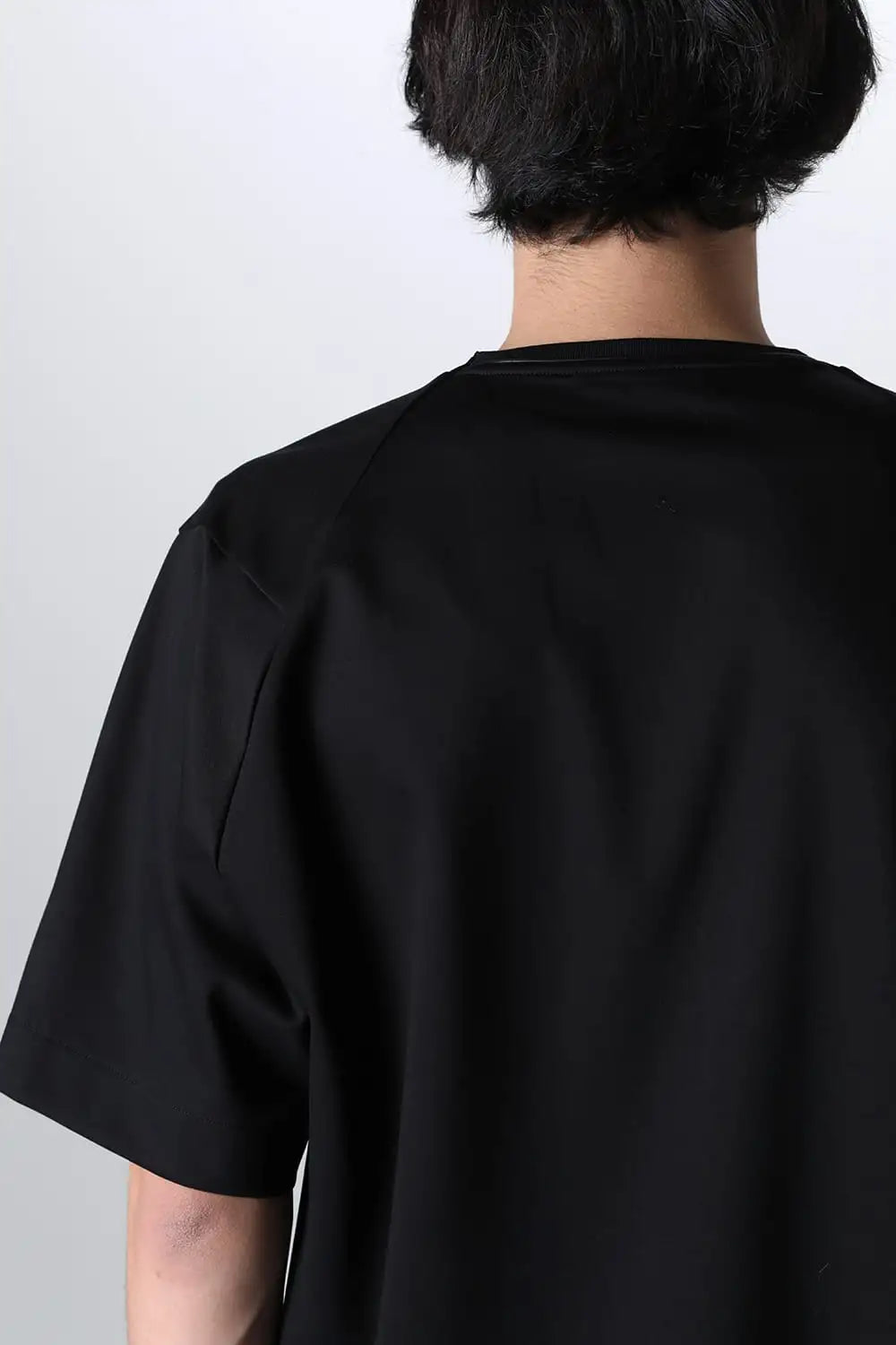 ショートスリーブTシャツ Black × Black cord