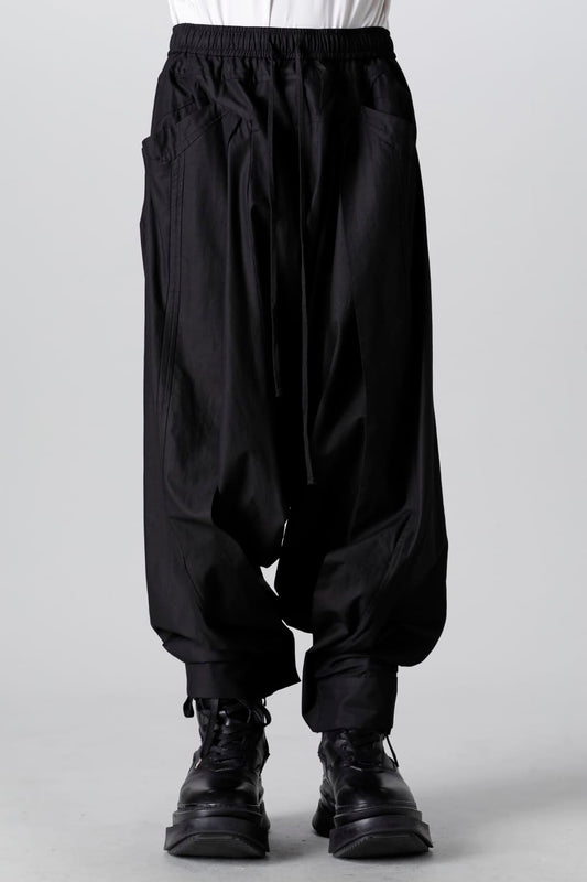 Viscose/Cotton Cinz Cloth Wide Sarrouel Pants