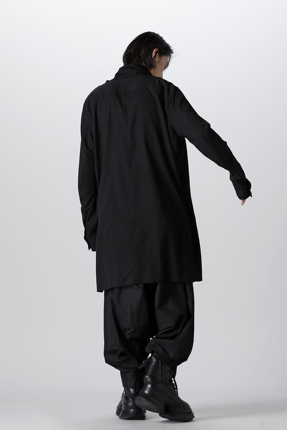 Viscose/Cotton Cinz Cloth Wide Sarrouel Pants