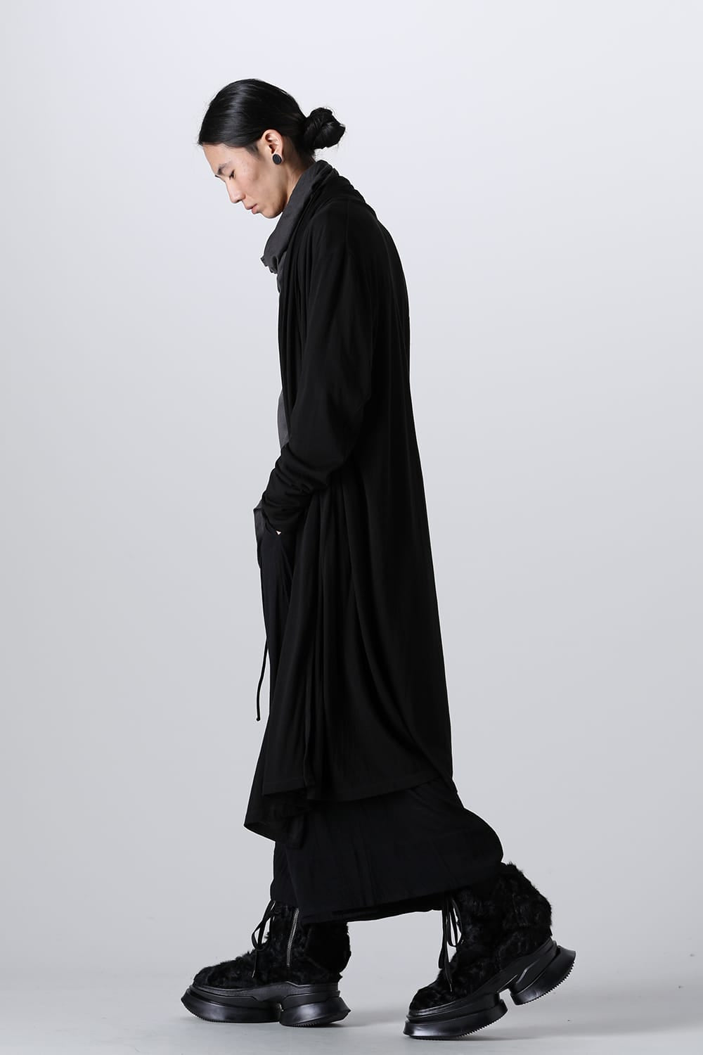 Overlap Easy Pants Black