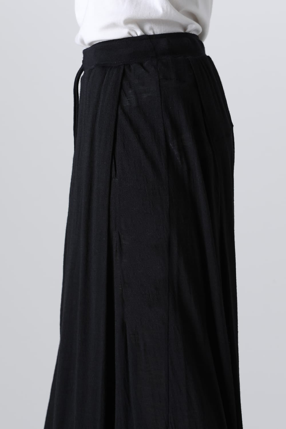Overlap Easy Pants Black