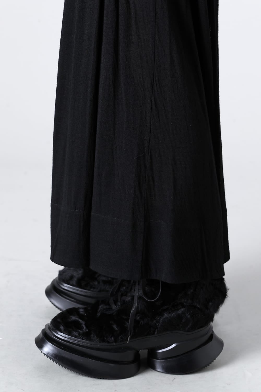 Overlap Easy Pants Black