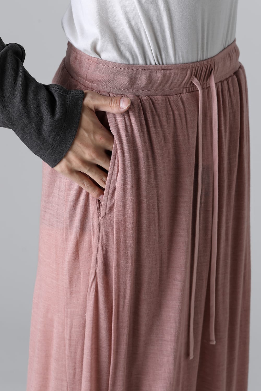 Overlap Easy Pants Pink