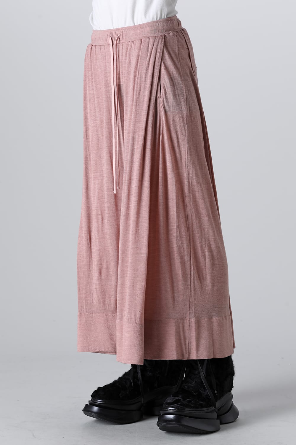 Overlap Easy Pants Pink